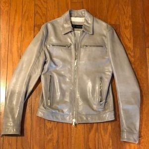 Dsquared2 leather jacket size 48